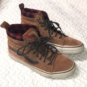 Vans High Top Suede Sneakers